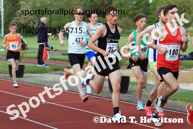 3000 metres, 2026 NEGP 2, Monkton Stadium, Wednesday, May 27th. Photo: David T. Hewitson/Sports for All Pics